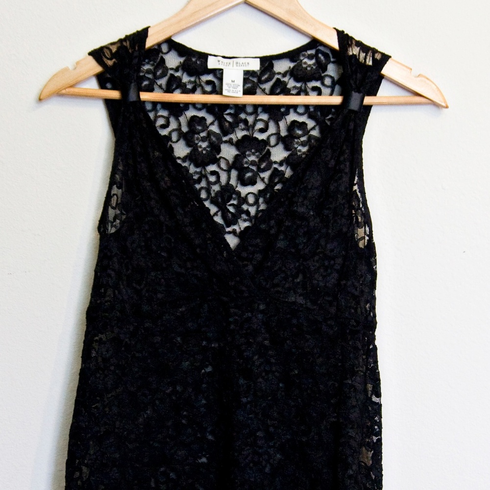 White House | Black Market Lace Tank